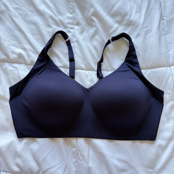 Third Love Bra Womens Size 1X Blue Classic Wireless Thirdlove Seamless - Picture 1 of 8